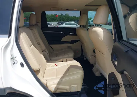 2014 Toyota Highlander Limited V6 z USA, uszkodzony, nr VIN 5TDYKRFH7ES013783